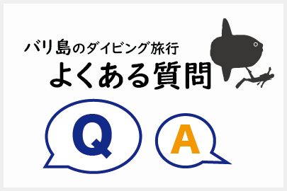 バリ島ダイビングよくある質問集