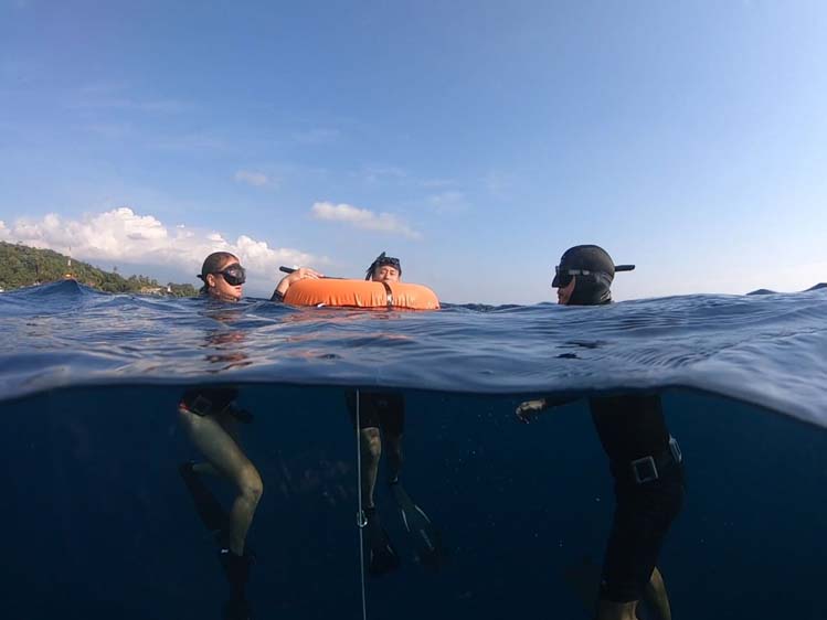 バリ島アメッドフリーダイビング