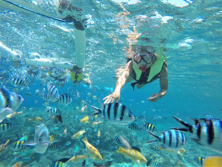 レンボンガン島なら子供も楽しい